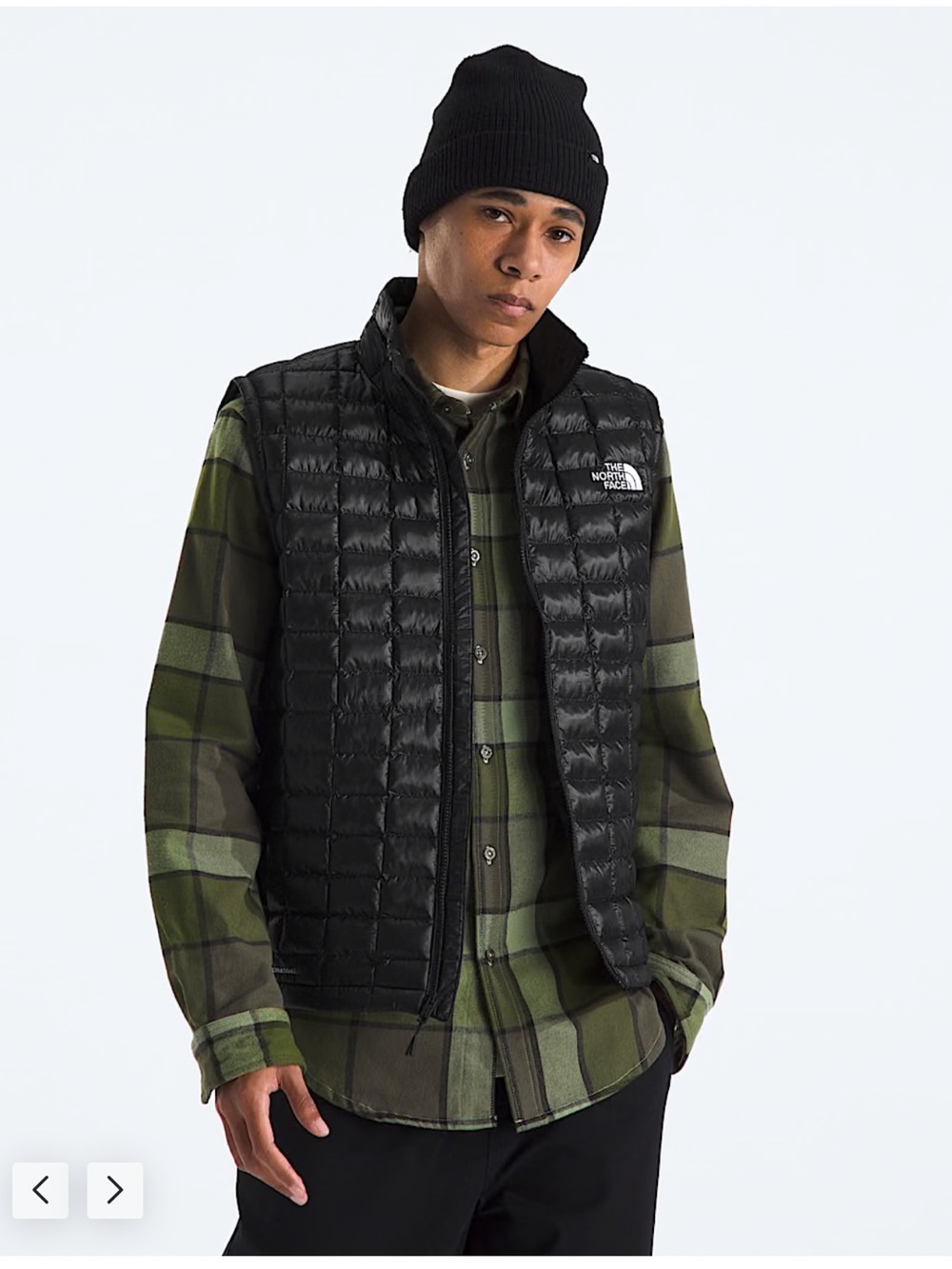 The North Face Men’s ThermoBall Eco Vest in black